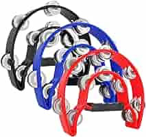 ③ ekko 様 tambourine Atlas AP-04R Half Moon Tambourine, Red | Hobgoblin Music USA